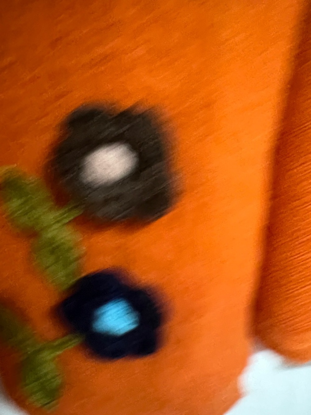 Mode Expres Orange Floral Cardigan - Picture 3 of 11